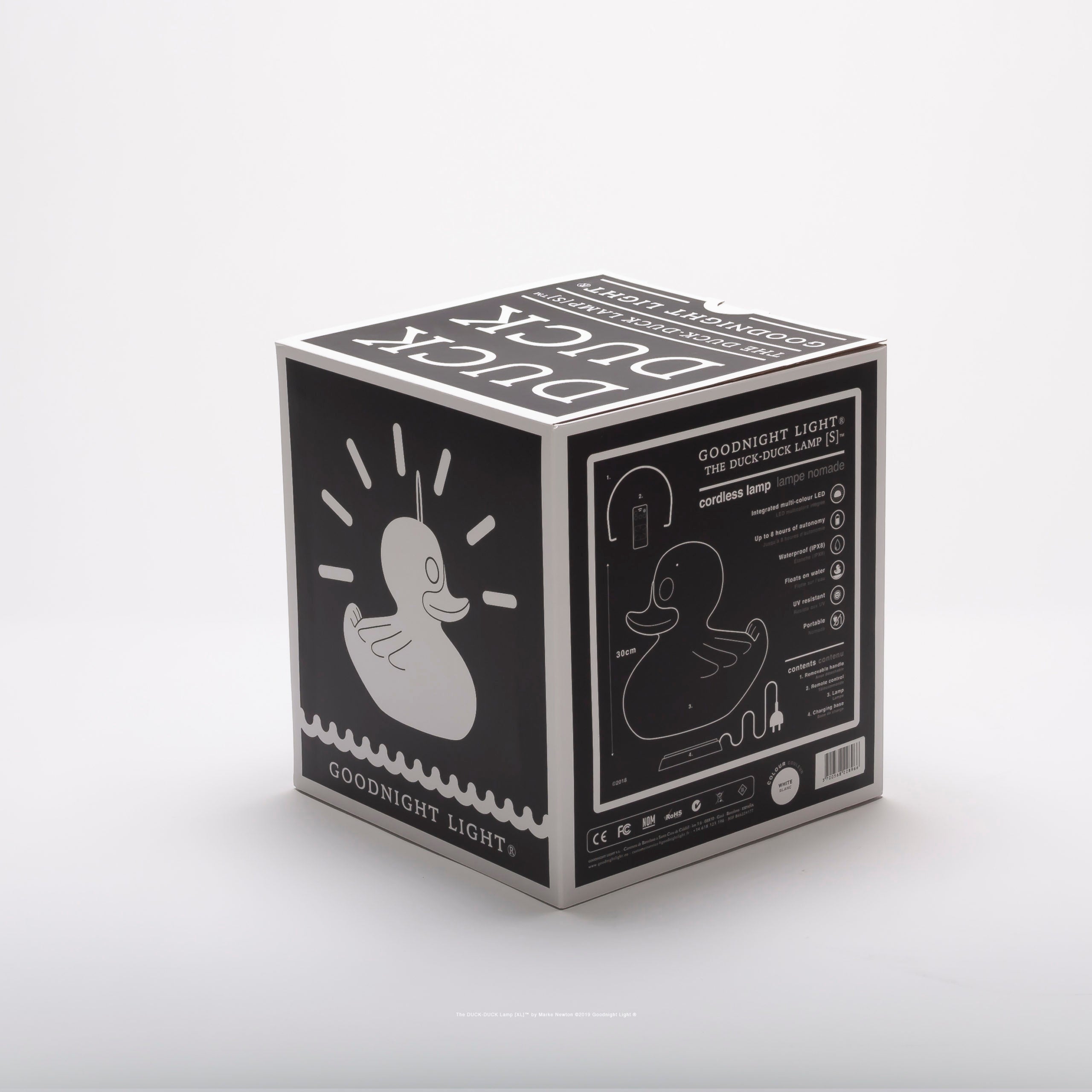 Contemporary LED night light and table lamp for dining room by Goodnight Light