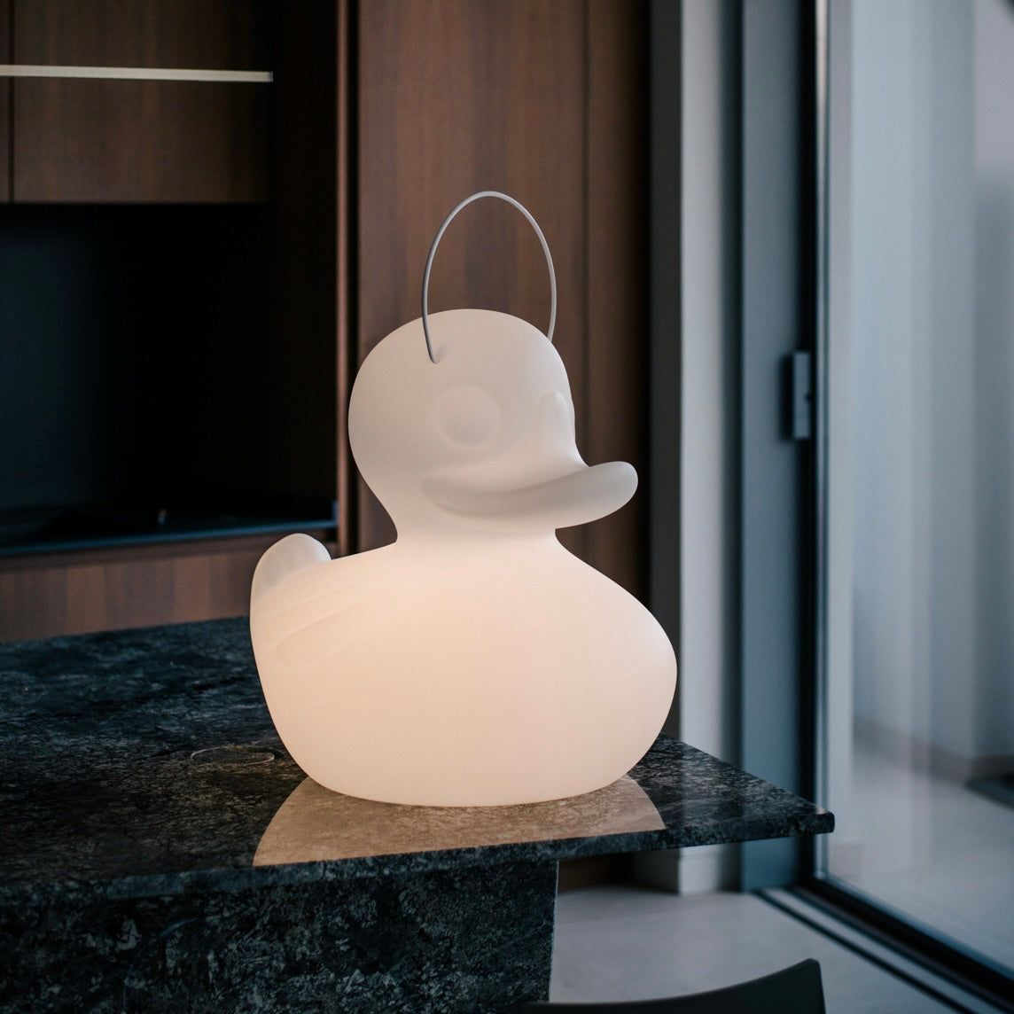Goodnight Light white duck night light for kids room