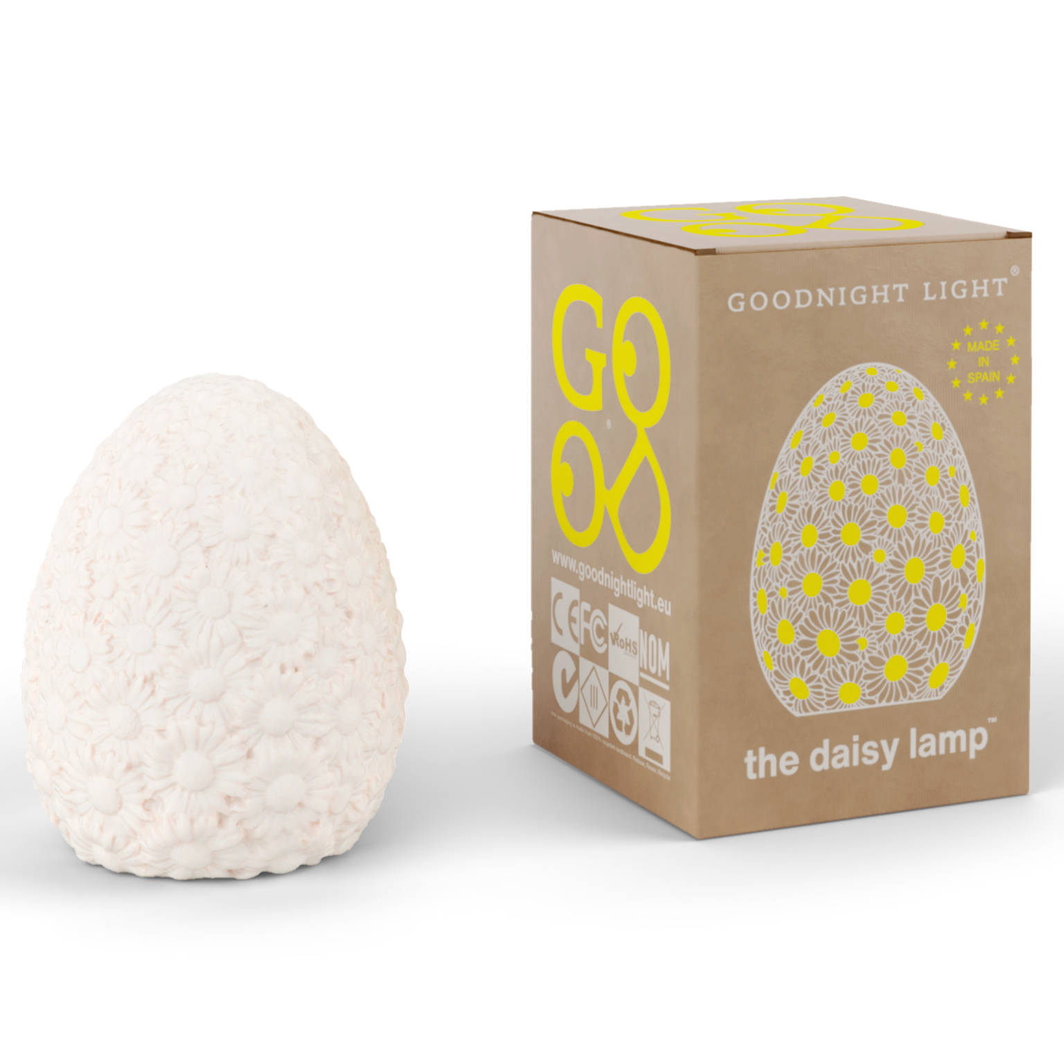 Goodnight Light Daisy Lamp by Marke Newton for children's bedroom