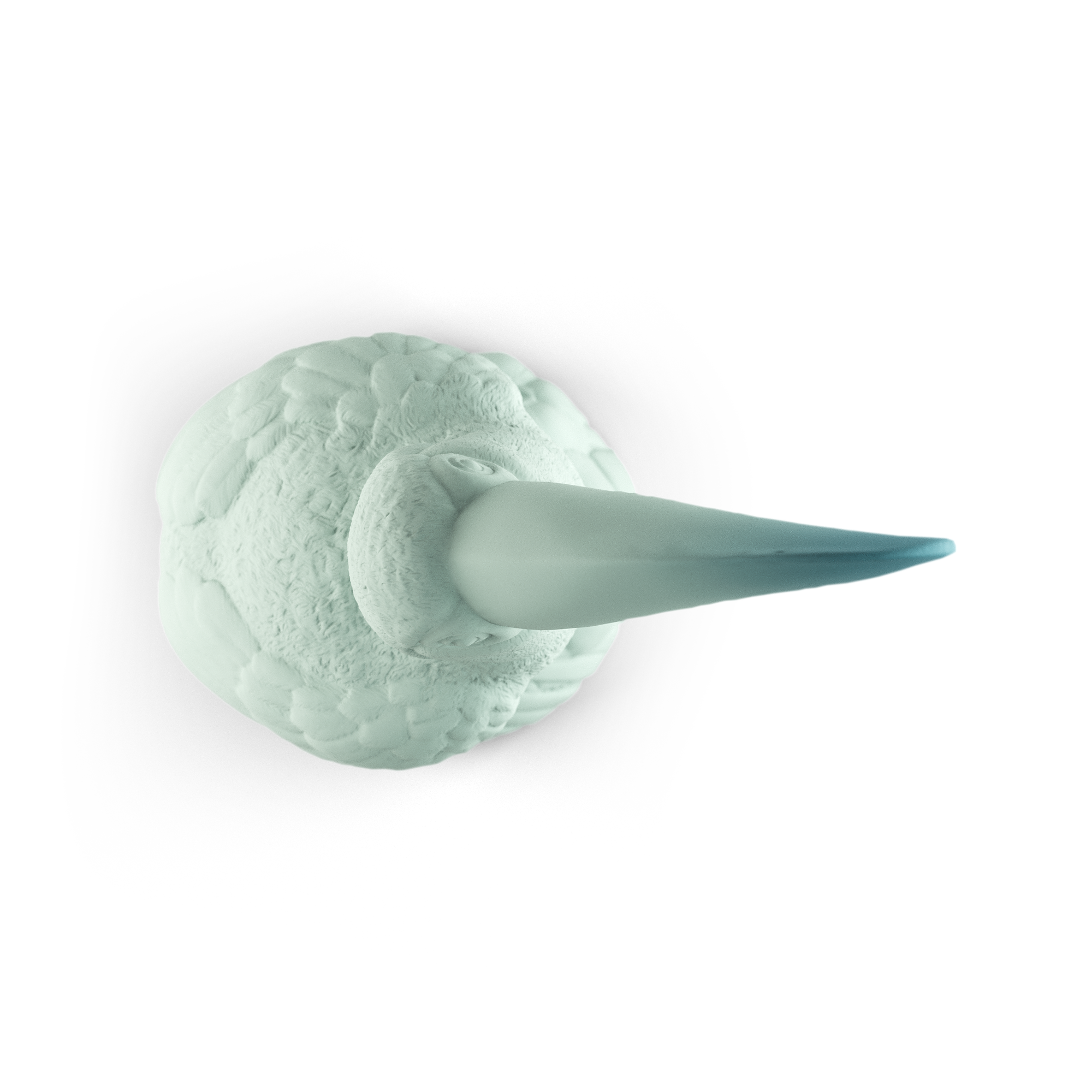 Blue modern LED table lamp for dining room by Goodnight Light