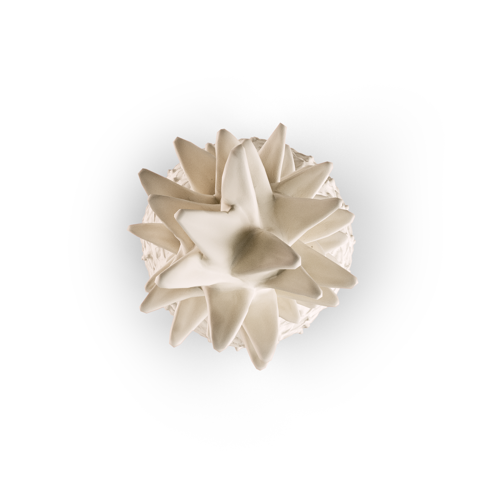 Goodnight Light white Piñacolada lamp by Marke Newton for modern dining room