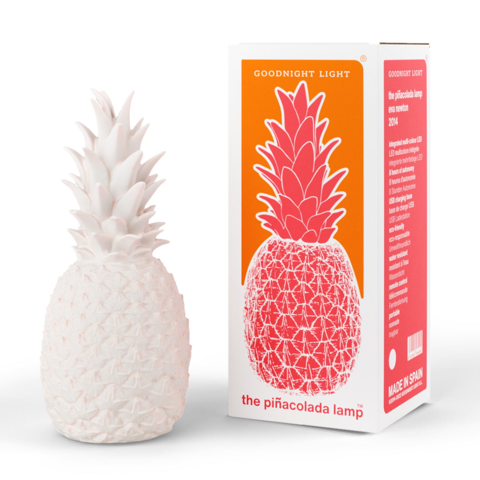 Goodnight Light Piñacolada Lamp by Marke Newton for children's room lighting