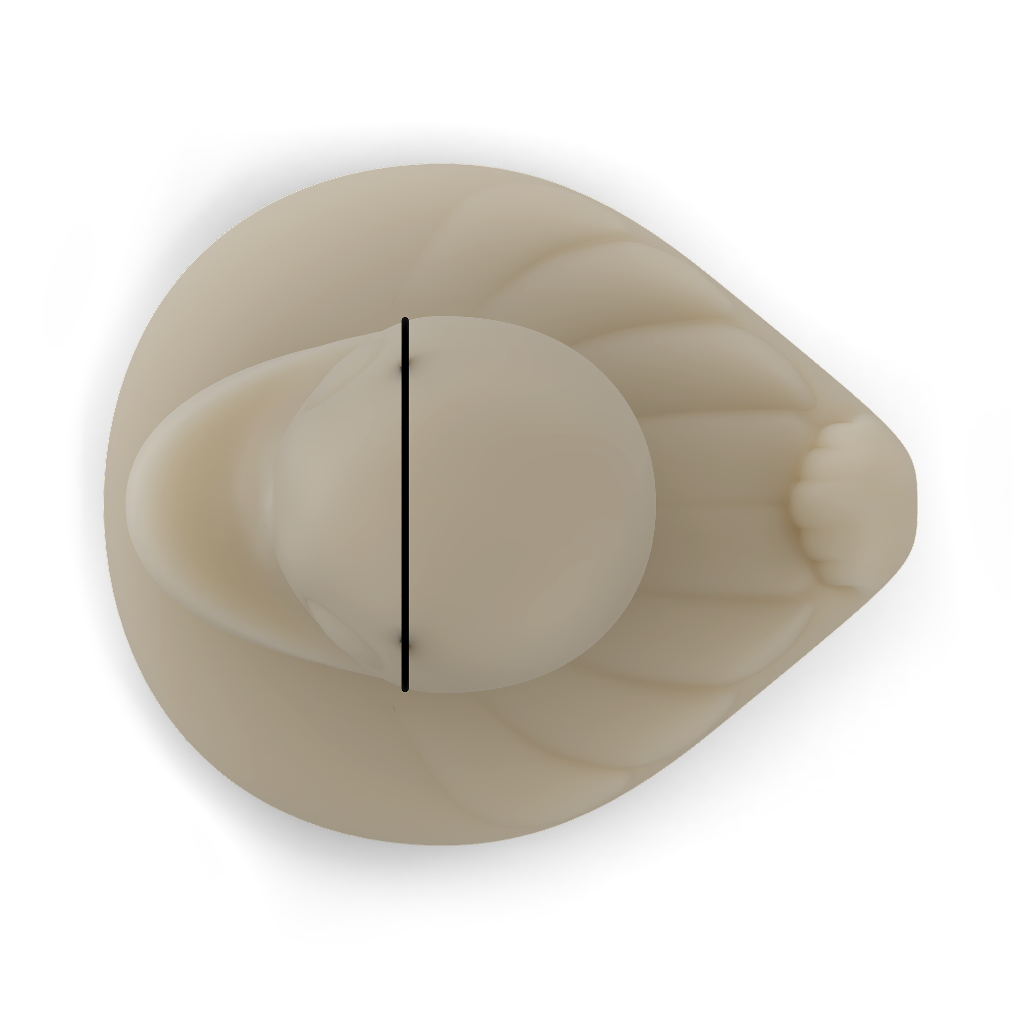 Goodnight Light MEGA DUCK DUCK DECO table lamp in beige for children's room