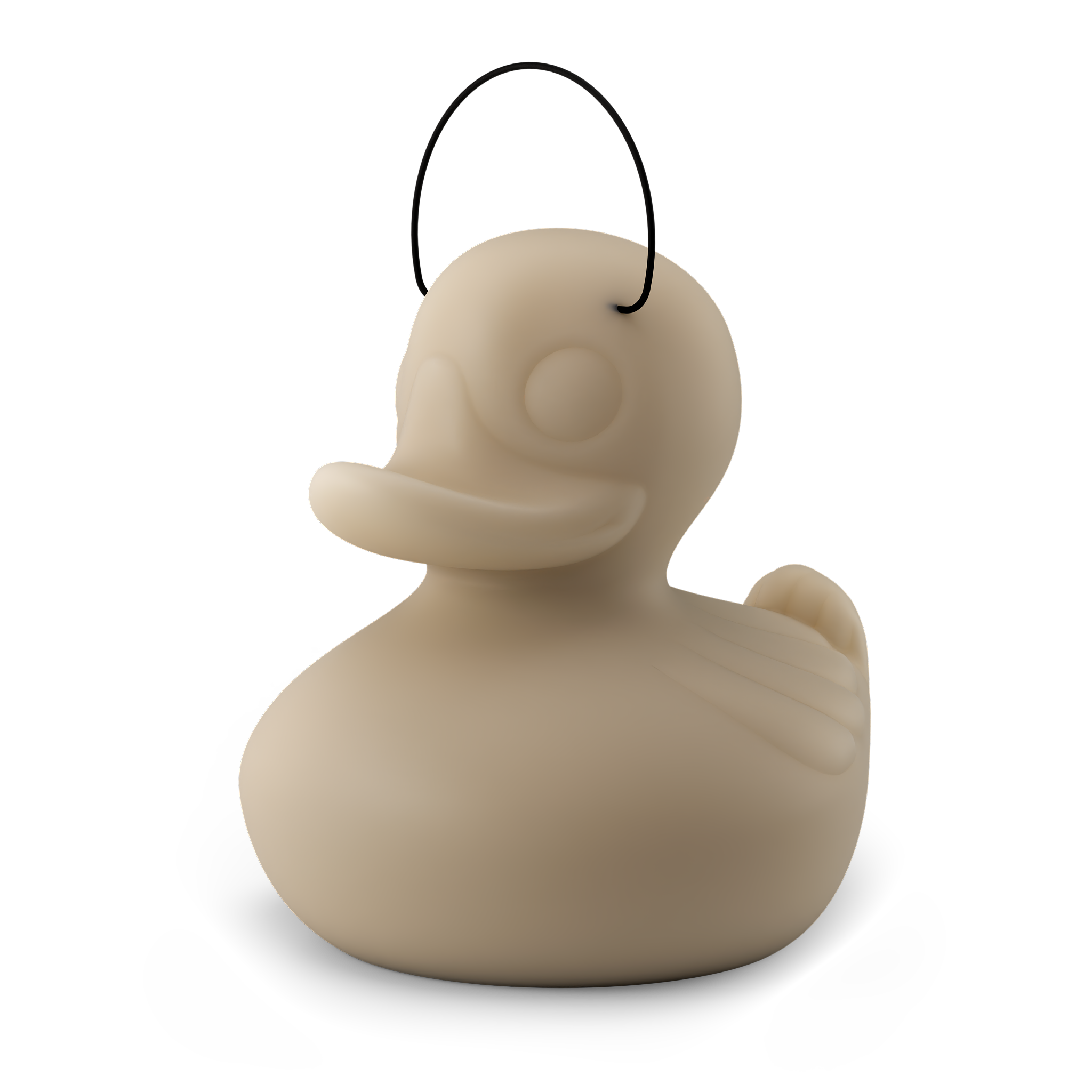 Goodnight Light MEGA DUCK DUCK DECO table lamp in beige by Marke Newton