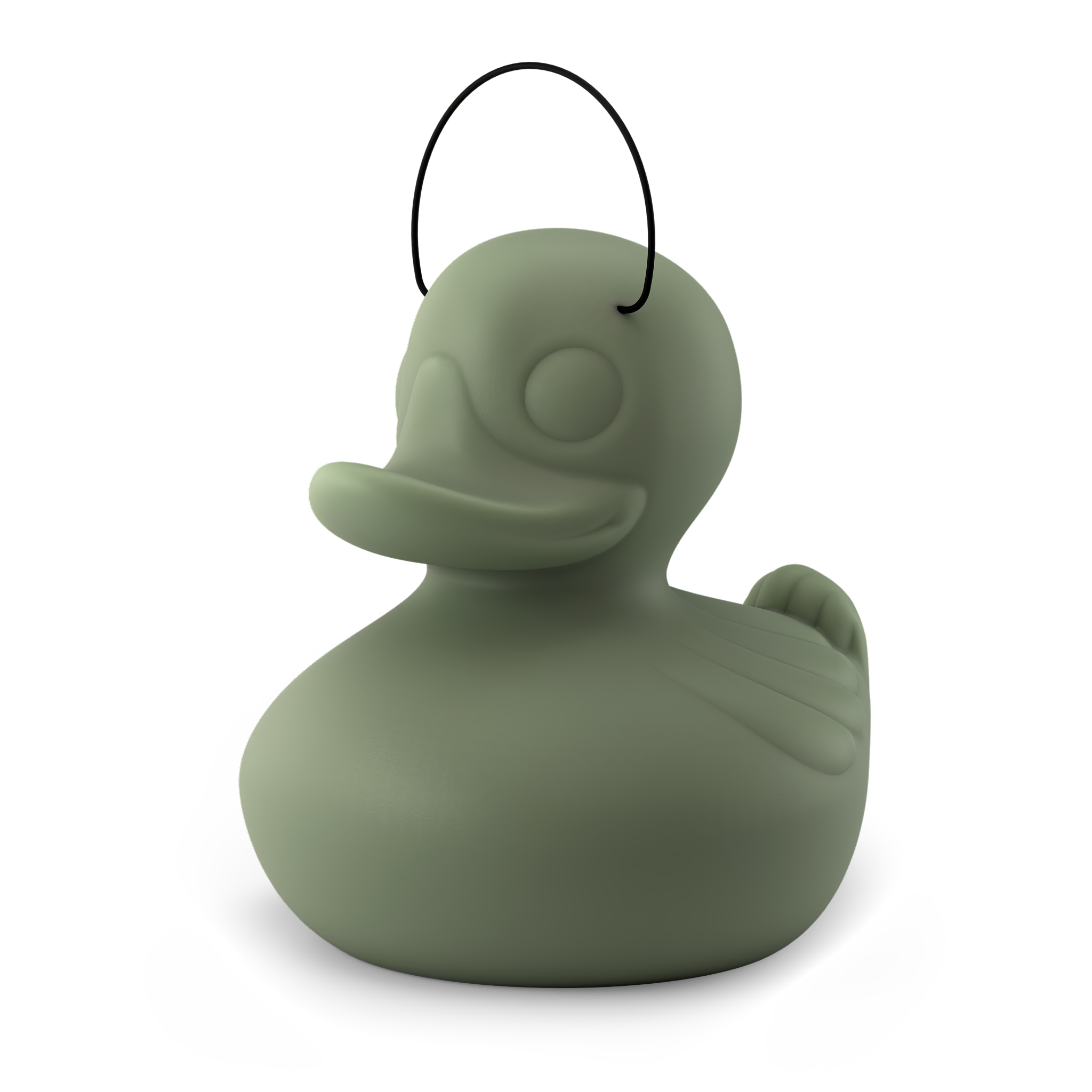 Green Mega Duck Duck Lamp by Marke Newton for Goodnight Light, perfect night light for children's room