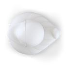 White MEGA DUCK DUCK Lamp by Marke Newton for Goodnight Light