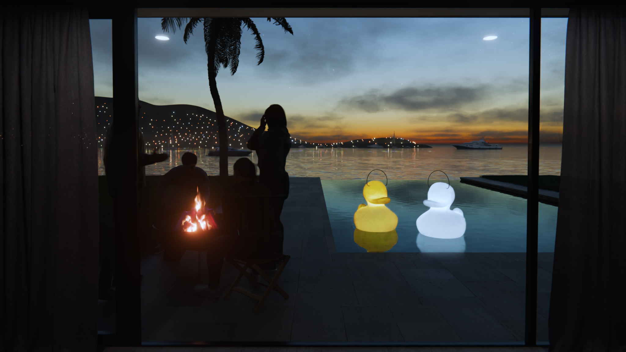 The Pool Party Timeline: How to Light an Evening That Moves