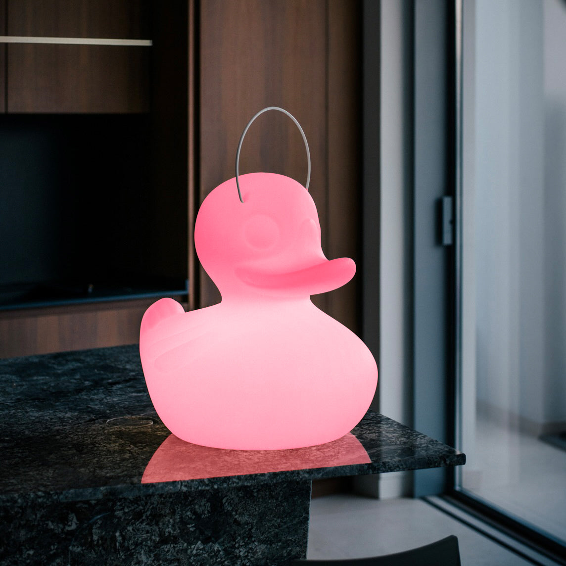 Modern white duck night light by Goodnight Light for children's room