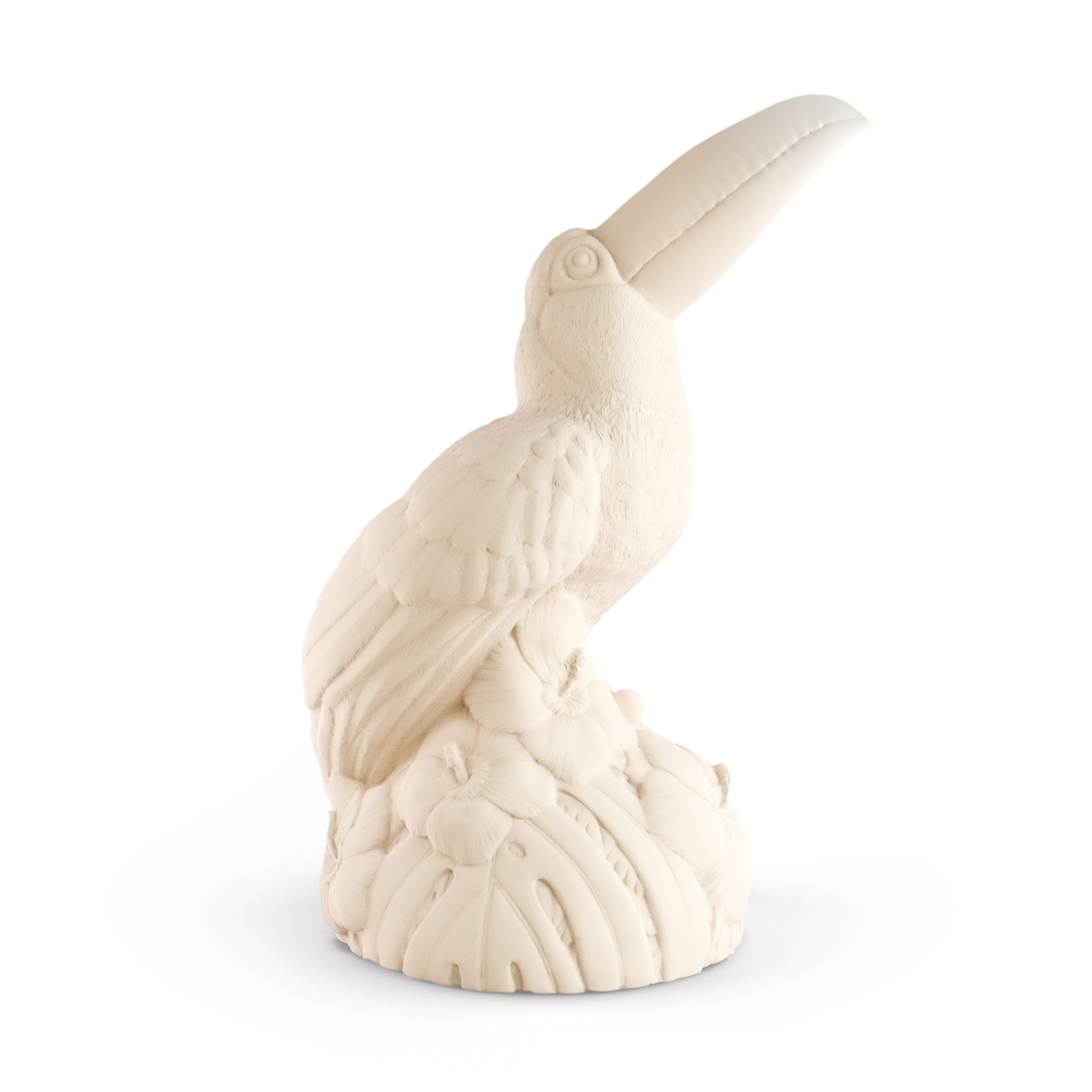 White side view of The Eden Lamp by Marke Newton for Goodnight Light