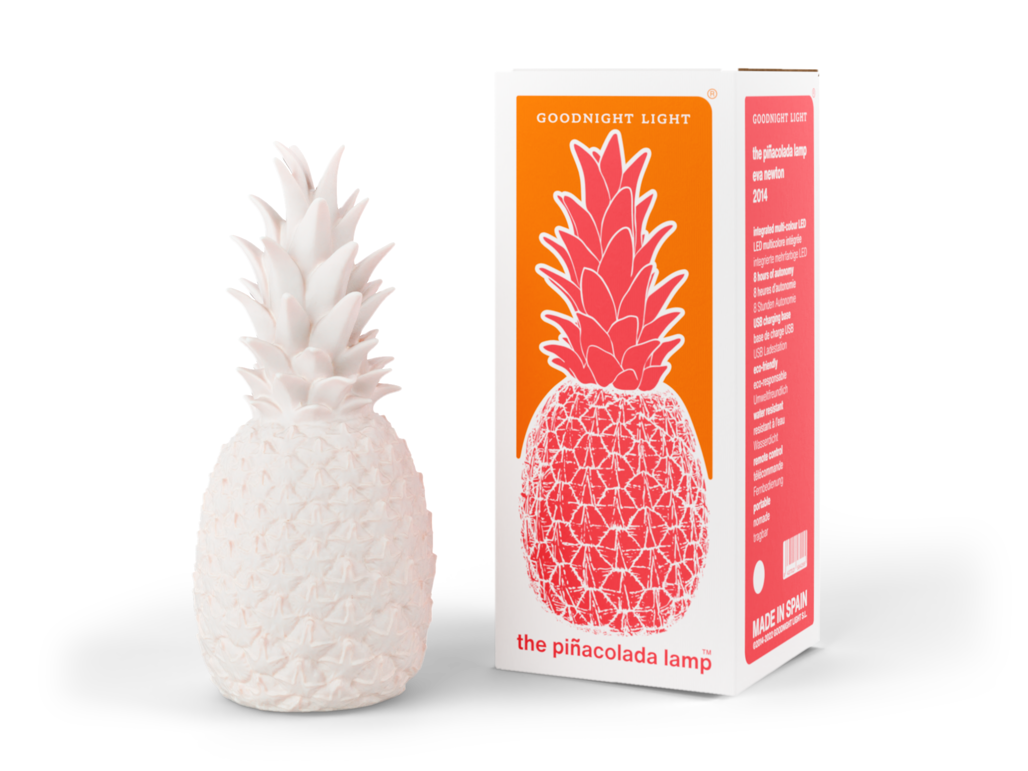 Goodnight Light Piñacolada Lamp by Marke Newton for children's room lighting