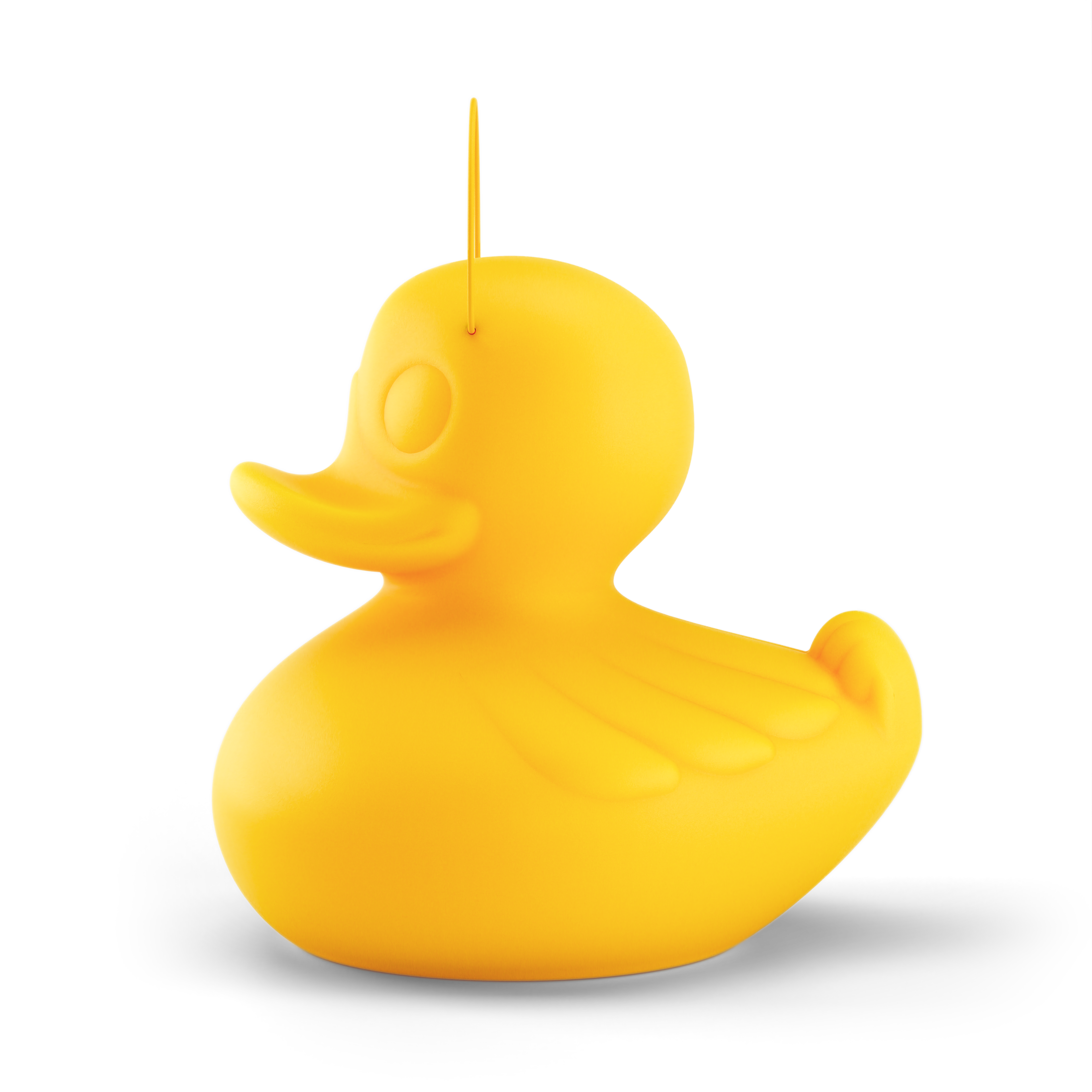 Yellow Mega Duck Duck Lamp by Marke Newton for Goodnight Light, perfect night light for children's room