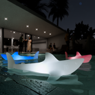 Goodnight Light blue Big Shark Pool Party night light for kids