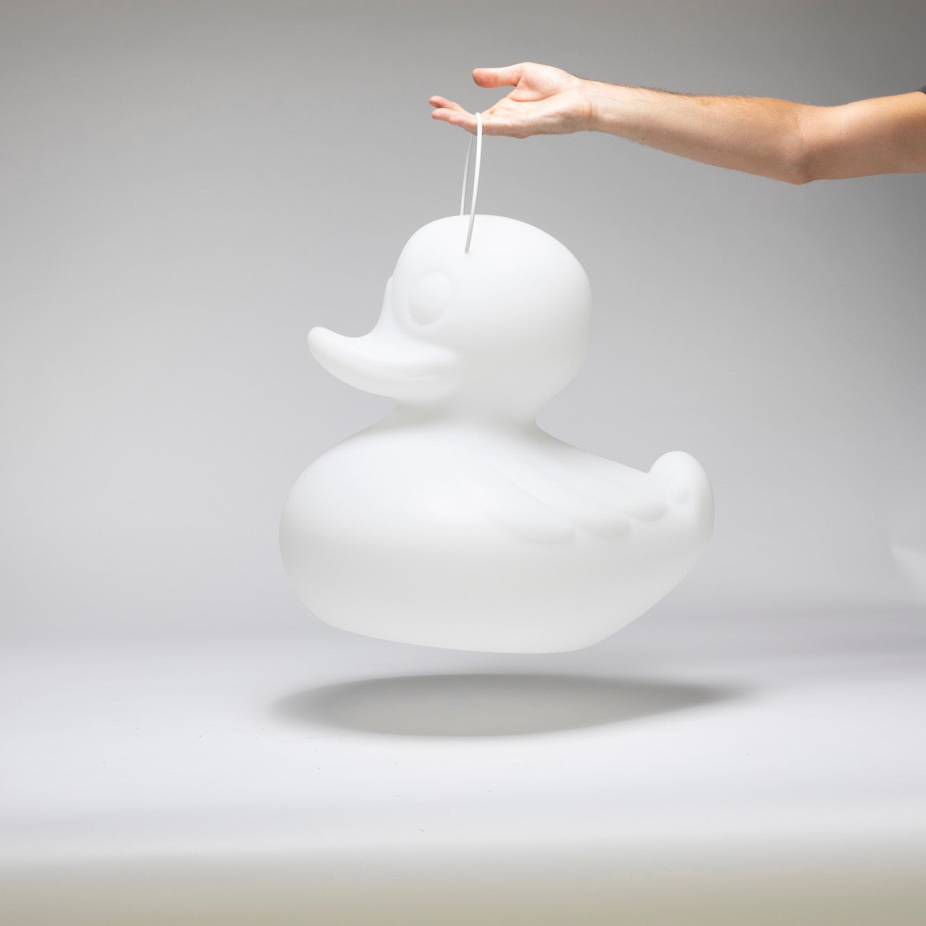 Duck lamp packshot by Goodnight Light for children's room