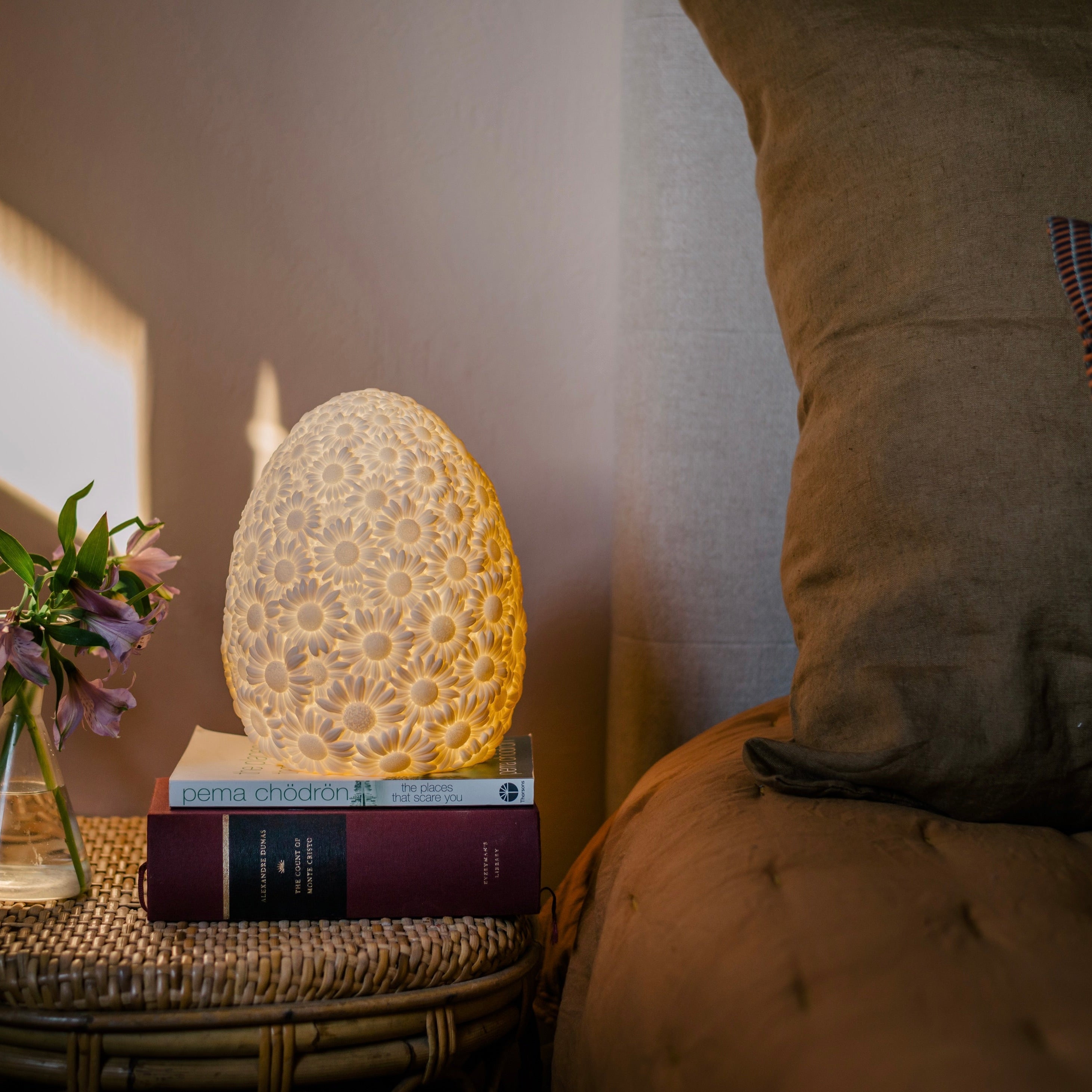 The Daisy Lamp by Goodnight Light, a stylish table lamp for living room décor