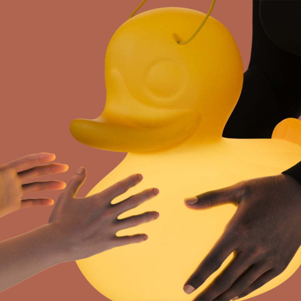 Goodnight Light DUCK-DUCK Lamp by Marke Newton for children's room