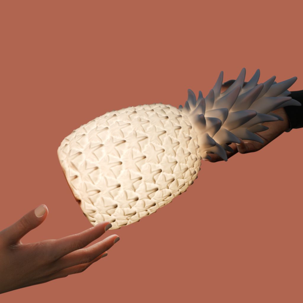 Goodnight Light Pinacolada Lamp by Eva Newton - Modern LED table lamp for dining room lighting