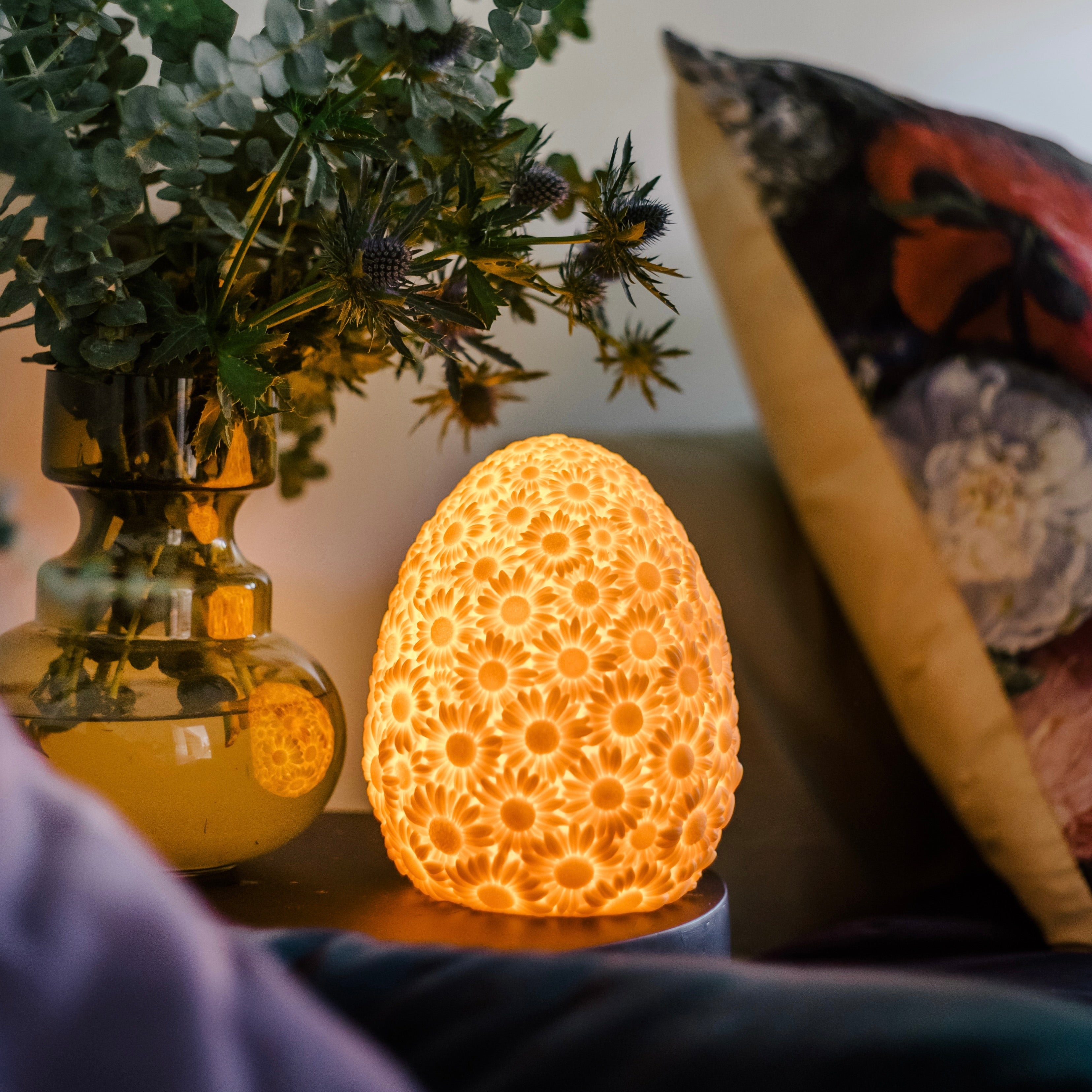 Indoor daisy melon night light by Goodnight Light for children's room